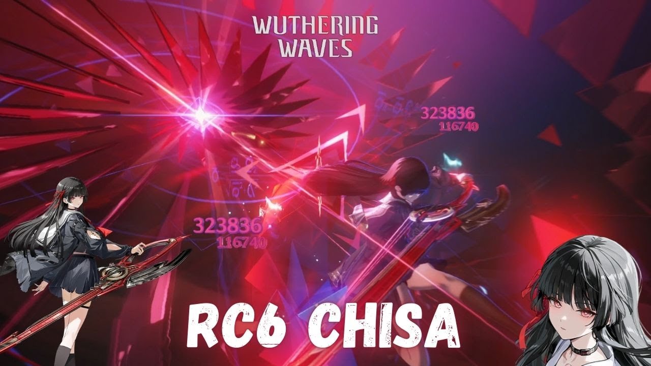 RC6 Chisa Solo Showcase | Hazard Tower Floor 1-4 | Wuthering Waves