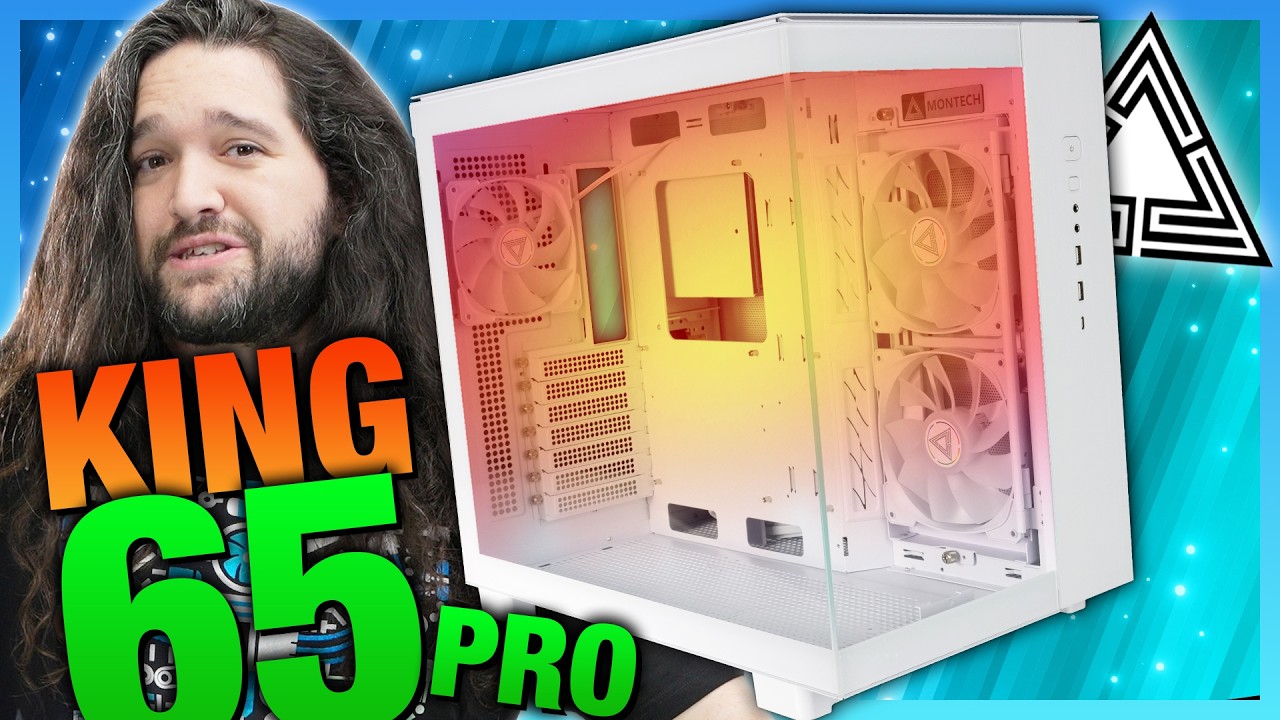 Montech King 65 Pro Case Review & Benchmarks: Cable Management, Thermals, Noise