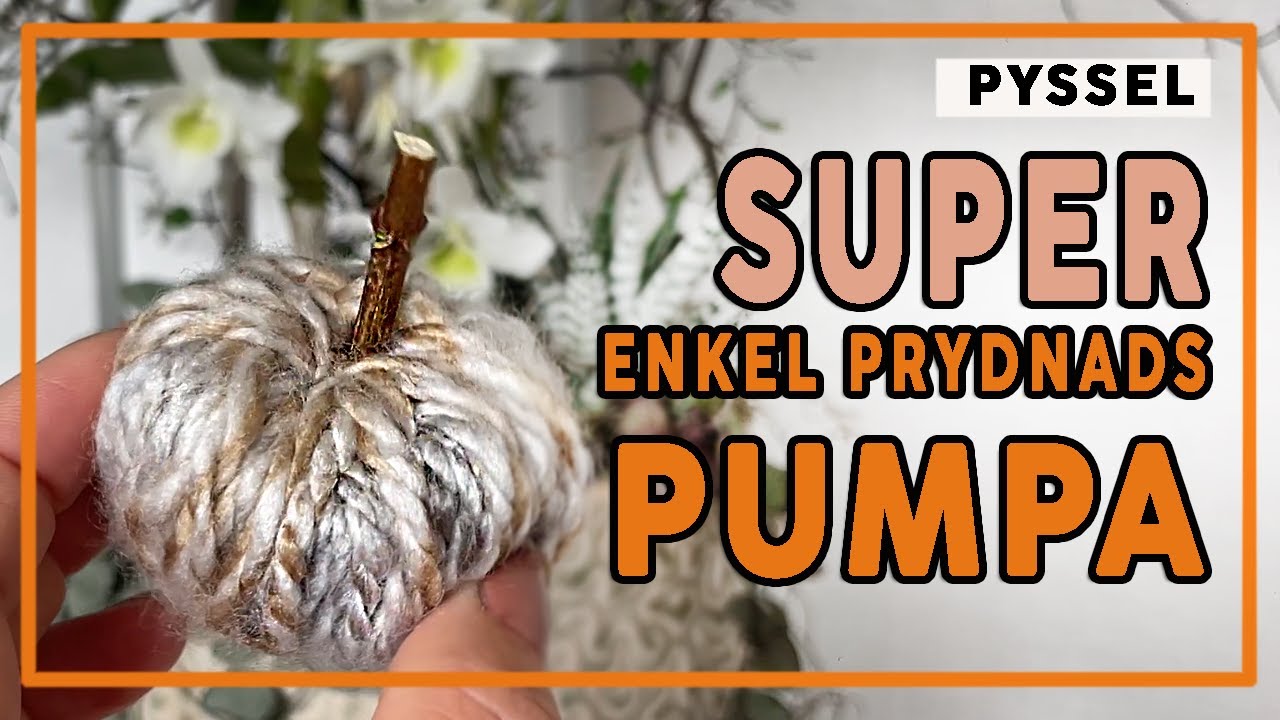 SUPER ENKELT PYSSEL - PUMPA - Prydnadspumpa till HusBilen