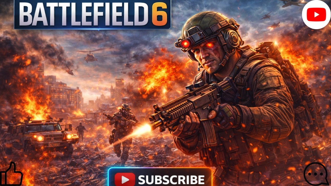 Battlefield 6 Multiplayer Gameplay | Non-Stop Action & Explosions  #battlefield6  #Breakthrough