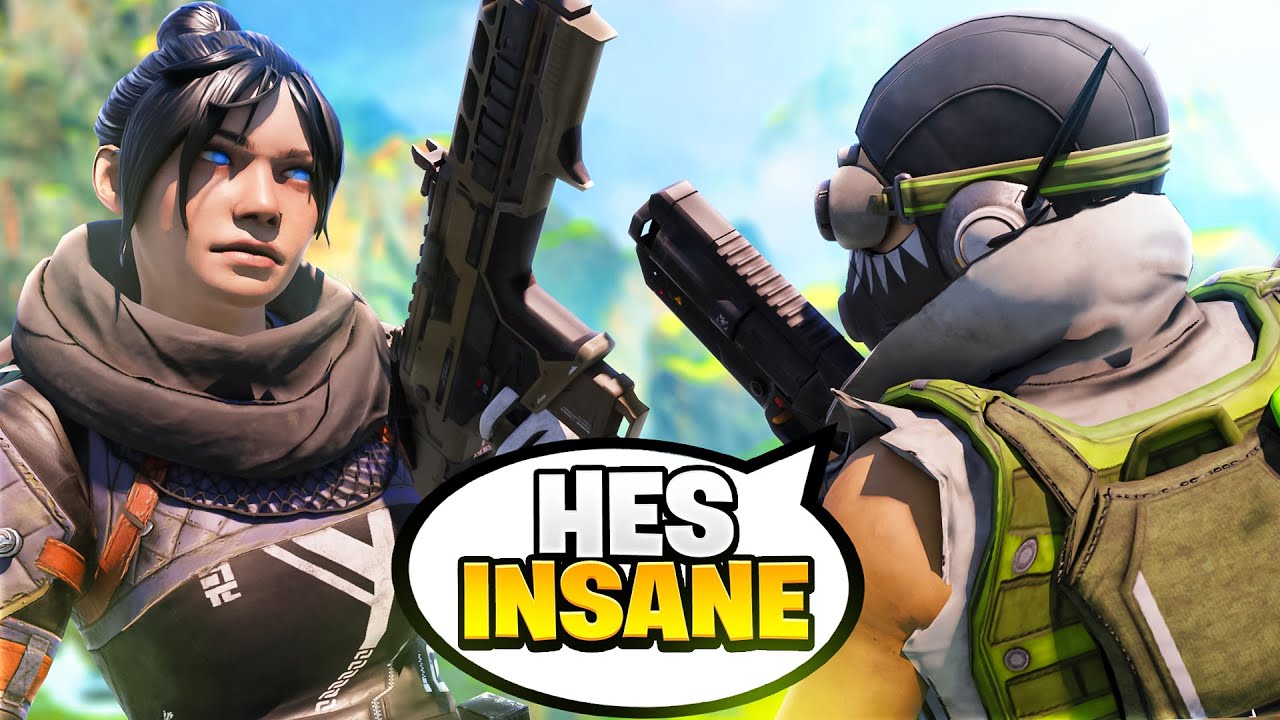 STREAMER Reacts To My SUPERGLIDES... (Apex Legends)