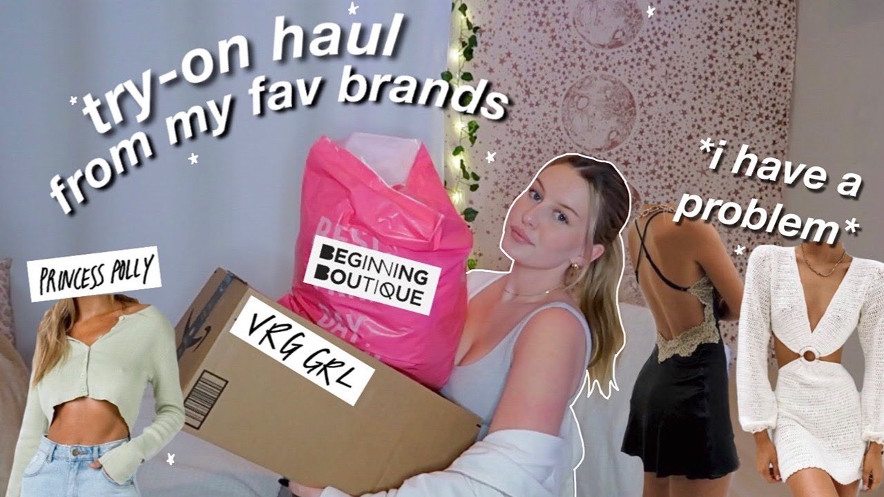 Beginning Boutique Try-on Haul! + Princess Polly, Verge Girl, Woodley & Lowe