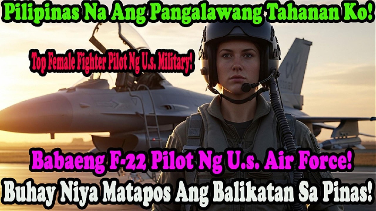 Luha Ng Babaeng Piloto Ng Us Air Force Sa Pilipinas, Naging Dahilan Ng Paninirahan Niya Rito.