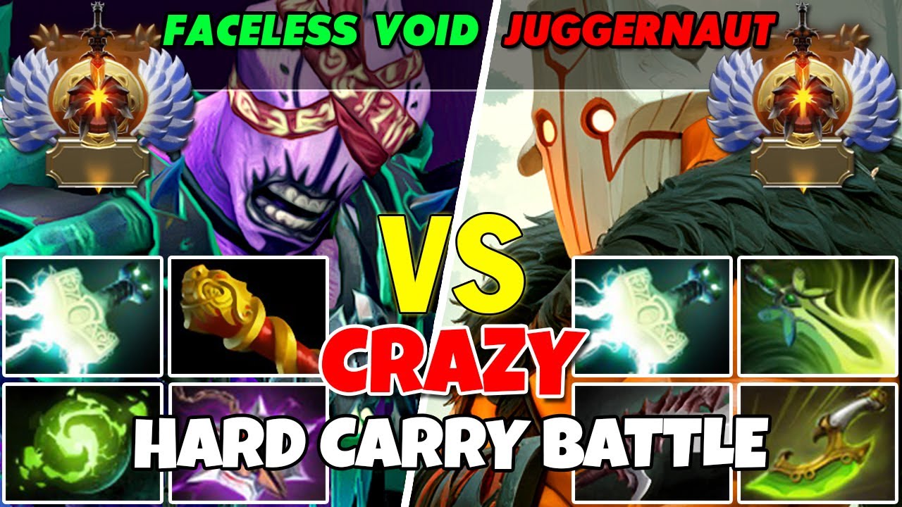 FACELESS VOID (Carry) vs JUGGERNAUT (Carry) - Epic Battle Of Immortal Rank Dota 2 Players - Z Dota 2