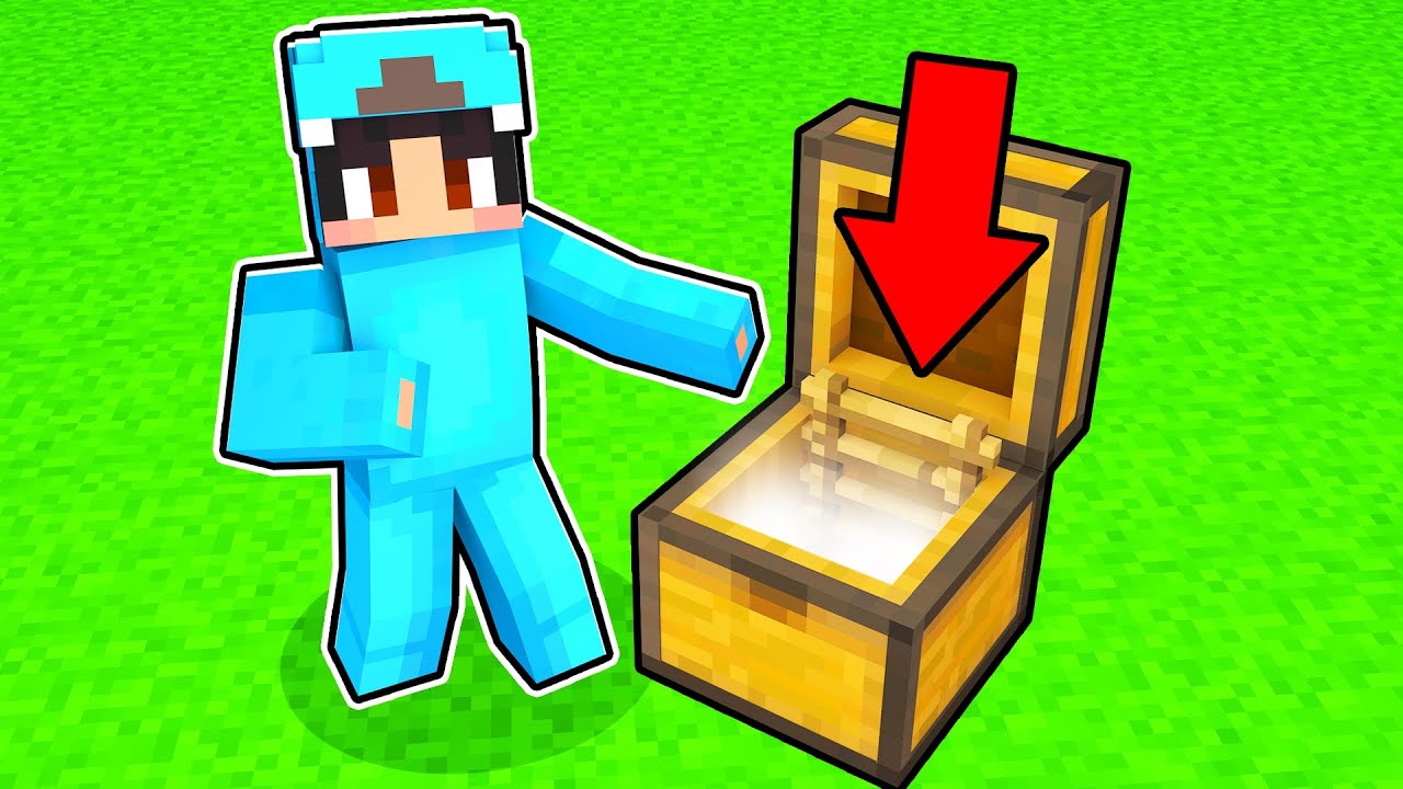 100% INVISIBLE Door To My SECRET Minecraft Home!