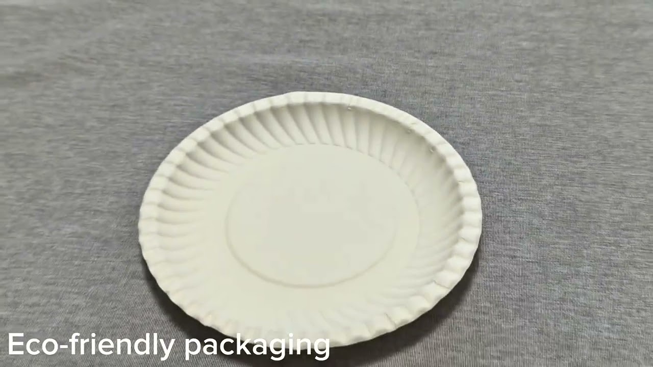 Customer Specific Biodegradable Bagasse Disposable Dinner Plates & Tableware Assortments