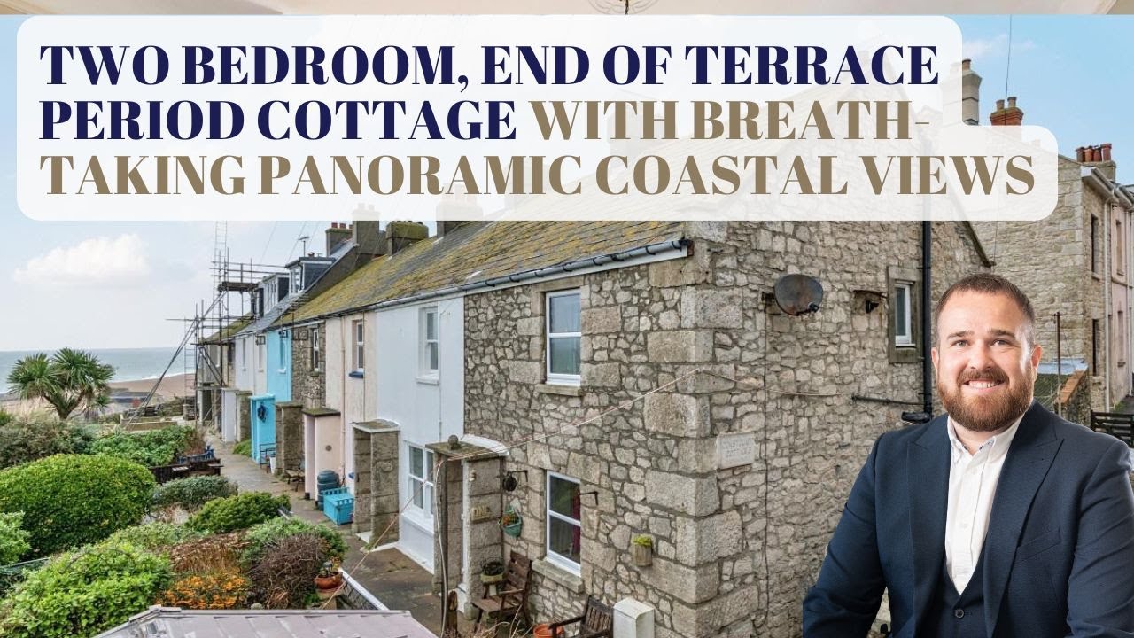 TWO BEDROOM, END OF TERRACE PERIOD COTTAGE WITH BREATH-TAKING PANORAMIC COASTAL VIEWS