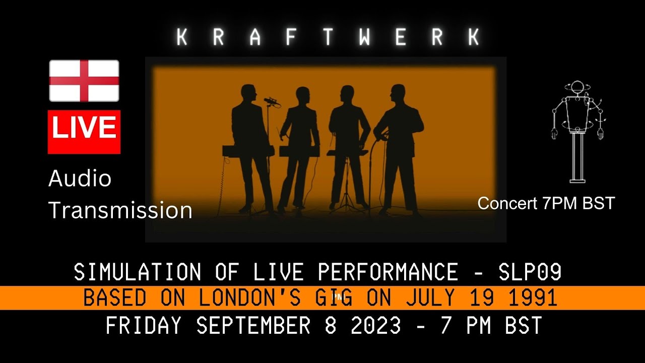 SLP 09 - Kraftwerk live London 1991 1st  Night