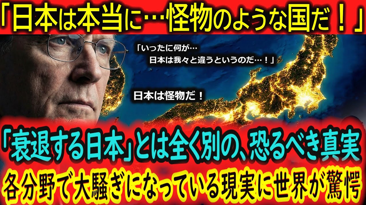 【海外の反応】「日本は本当に怪物のような国だ！」ハーバードのエリートたちが凍りついた！日本の本当の正体と、世界がこの島国に依存せざるを得ない驚愕の理由とは？