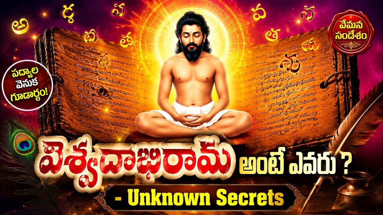 యోగి వేమన జీవిత చరిత్ర | Secrets & Facts About Yogi Vemana | Vemana Padyalu | Vemana Life History