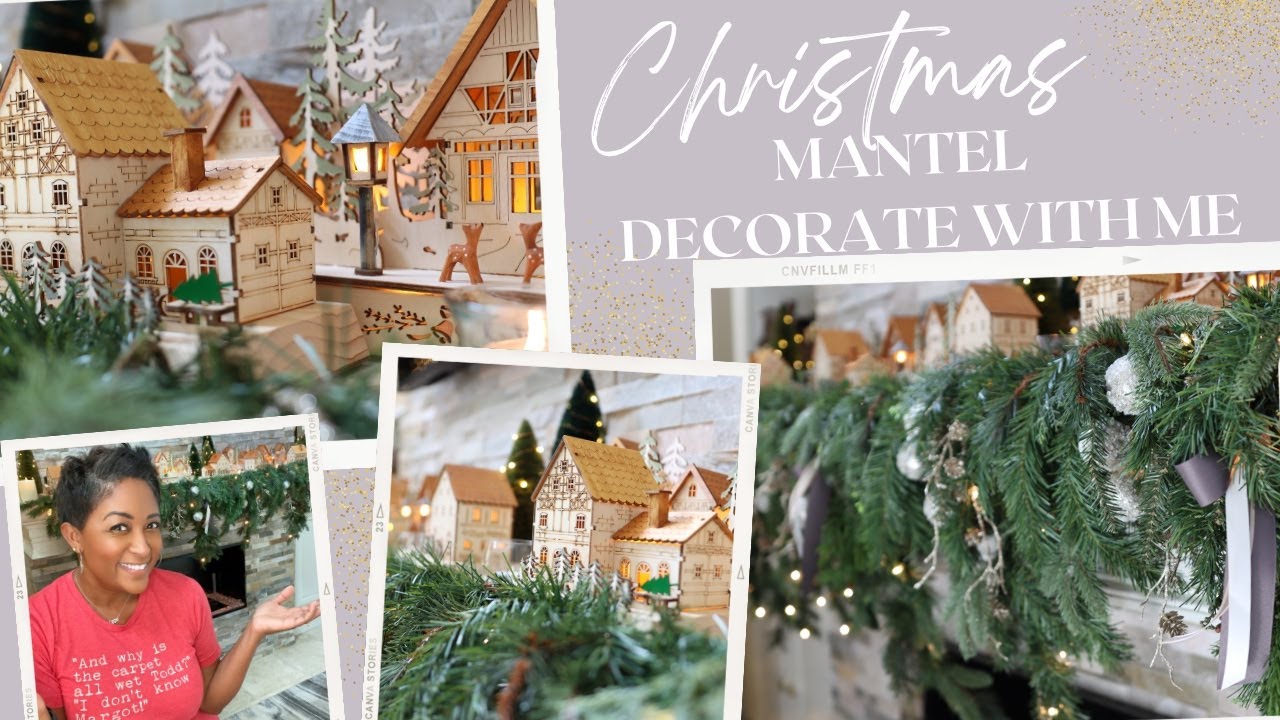 2022 Mantel Garland | Ribbon Tutorial | Lifestyle with Melonie Graves