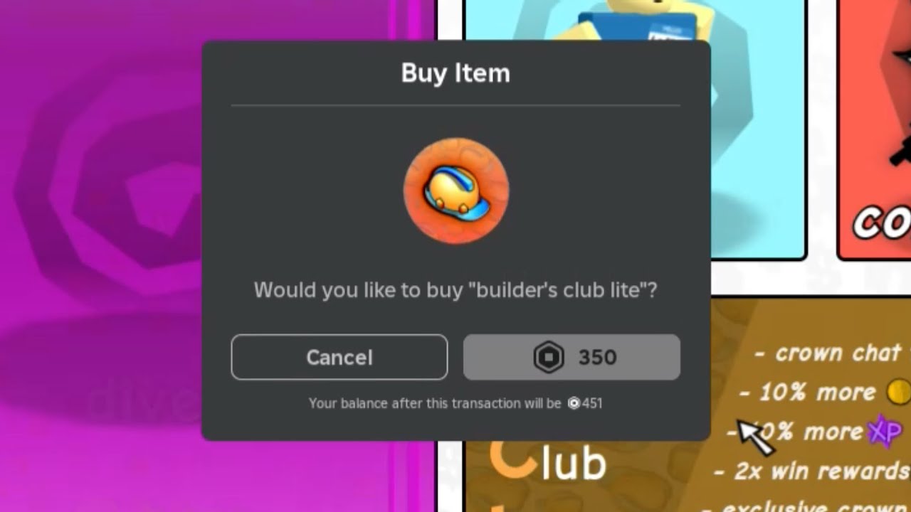 is builders club lite worth it in untitled tag game