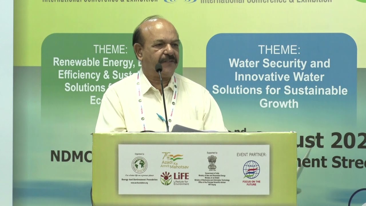 Mr. M.K. Sinha, Assessor, Krishna Water Dispute Tribunal, Ministry of Water Resources, RDRG