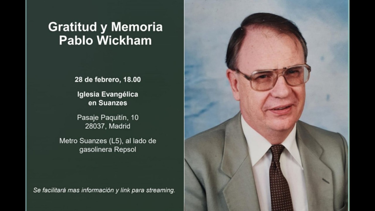 Culto memorial de Pablo Wickham