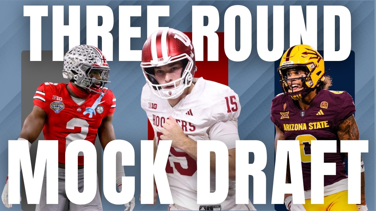 Updated 2026 3 Round Mock Draft WITH TRADES