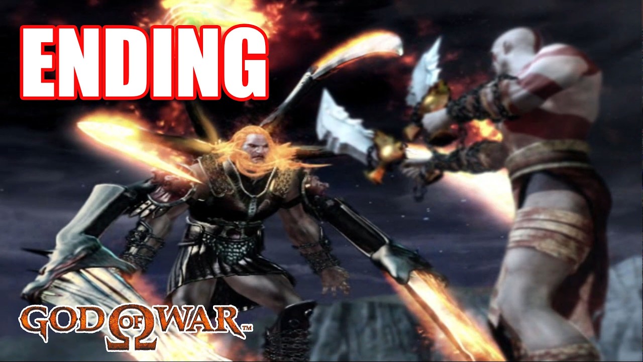 God of War 1 Ending (PS2) – Kratos vs Ares Final Boss Fight | Epic Ending