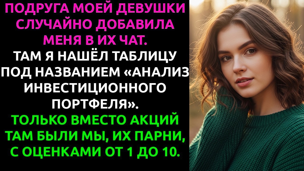 Меня СЛУЧАЙНО добавили в чат моей девушки — и я УЗНАЛ, что она меня оценивает