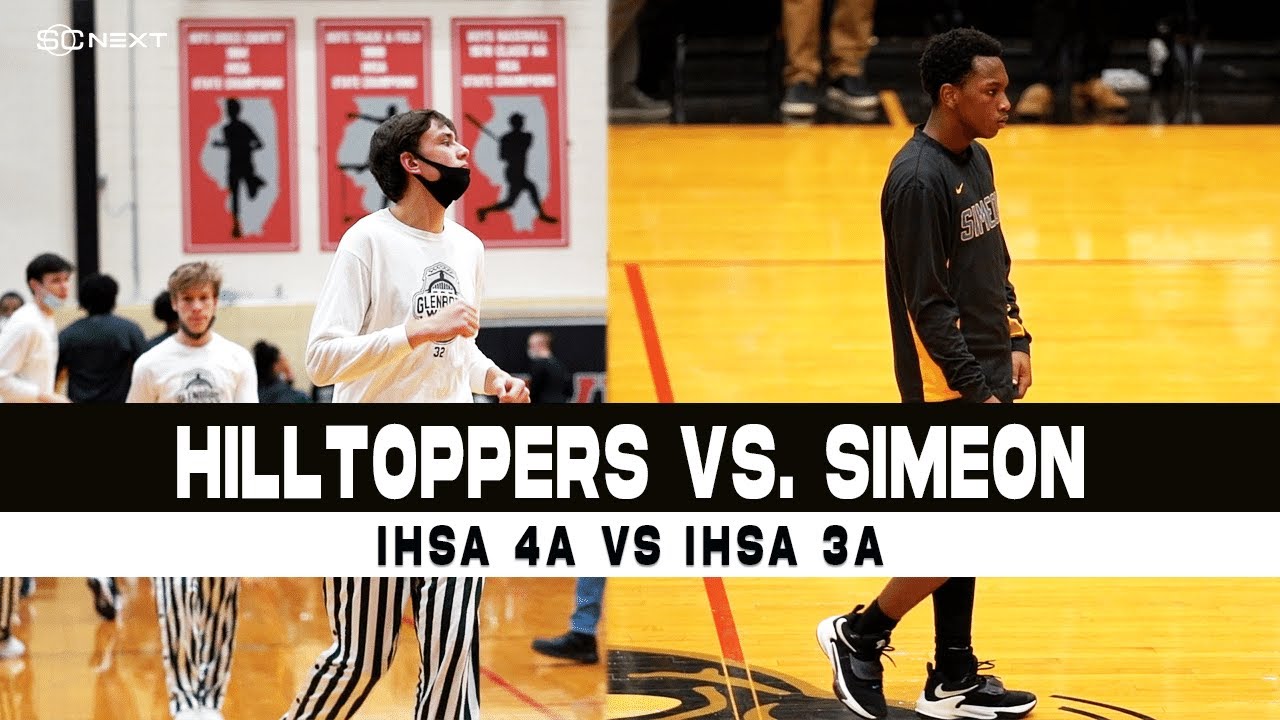Glenbard West completely DOMINATES Simeon led by Gonzaga commit Braden Huff 💥🐶