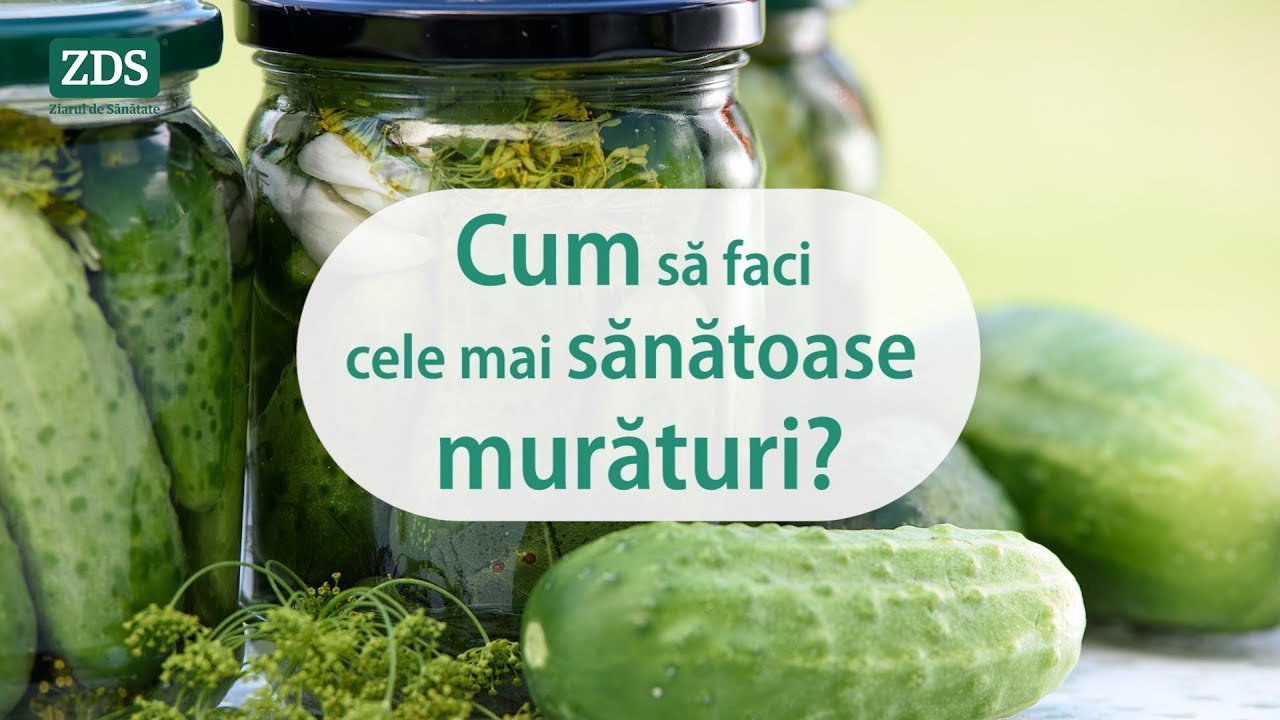 Prof. Dr. Gh. Mencinicopschi: Cum facem cele mai sănătoase murături?