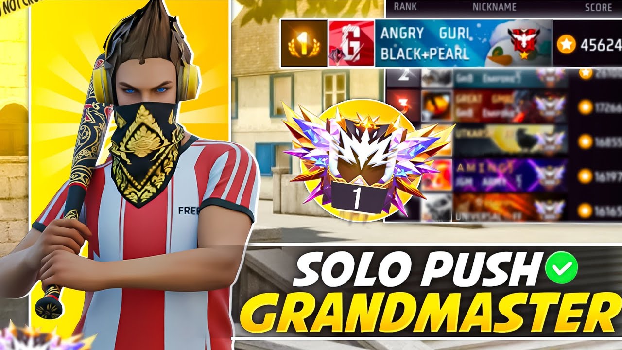 Road To Grandmaster Season 50 💀| Solo Rank Pushing Tips And Tricks | Season 50 |