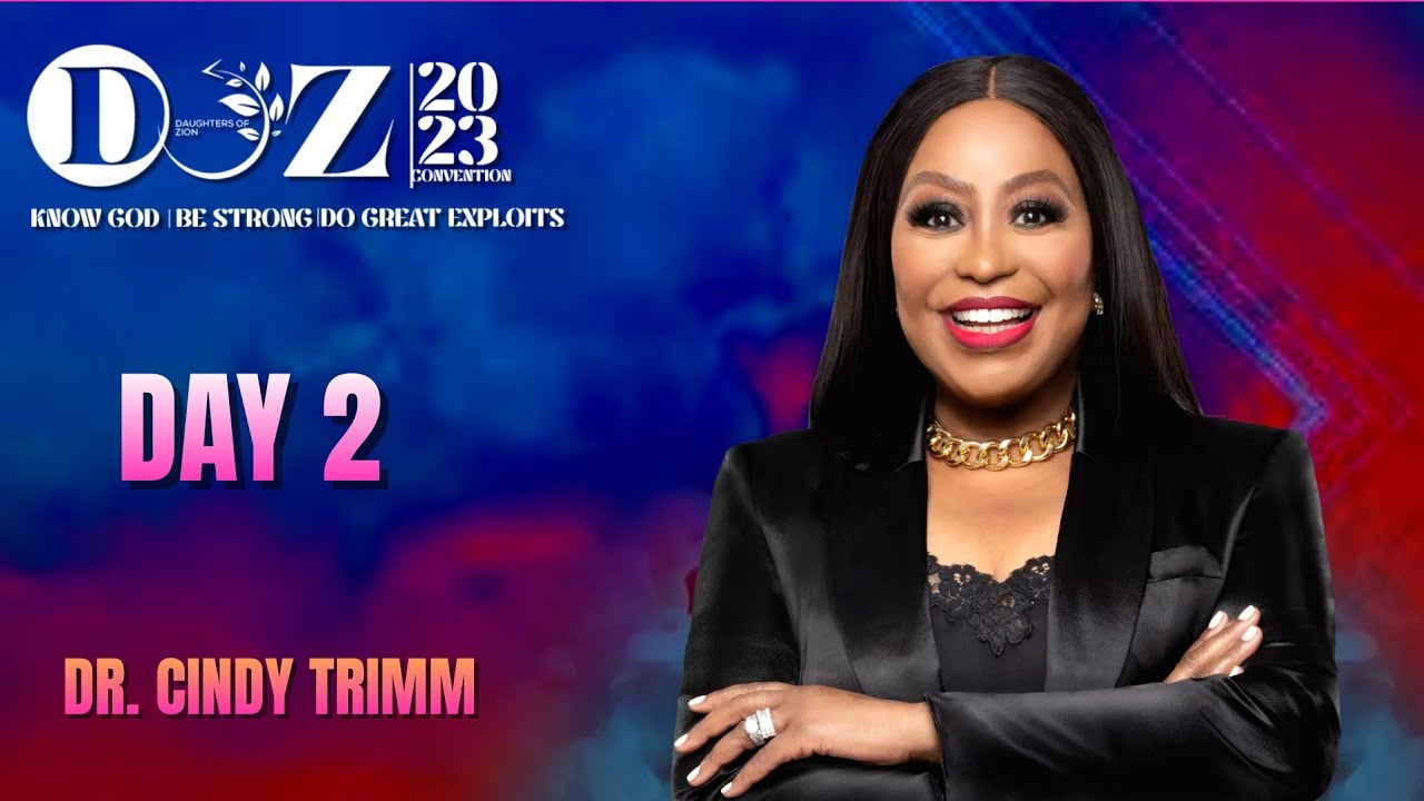DR. CINDY TRIMM - WONDER WOMAN PART 2|| DOZ CONVENTION 2023 || DAY 2 - EVENING SESSION || 29.08.2023