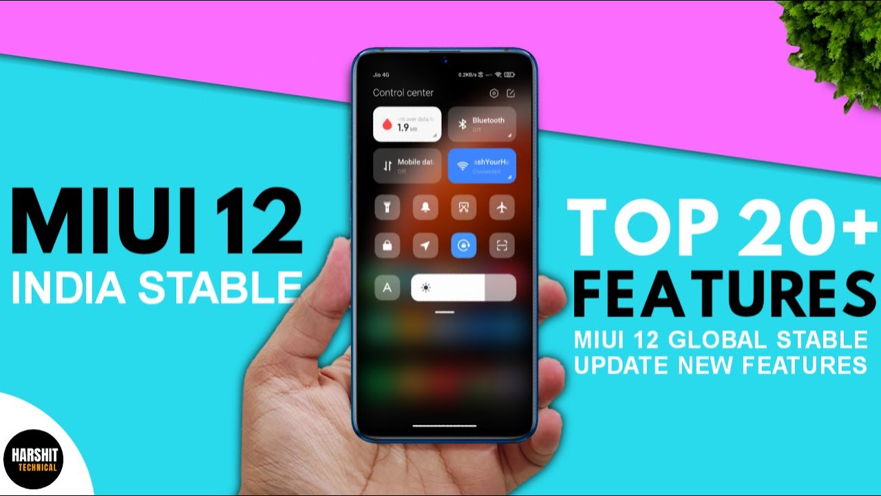 TOP 20+ New MIUI 12 INDIA STABLE FEATURES | MIUI 12 Global Stable Advanced Hidden Features