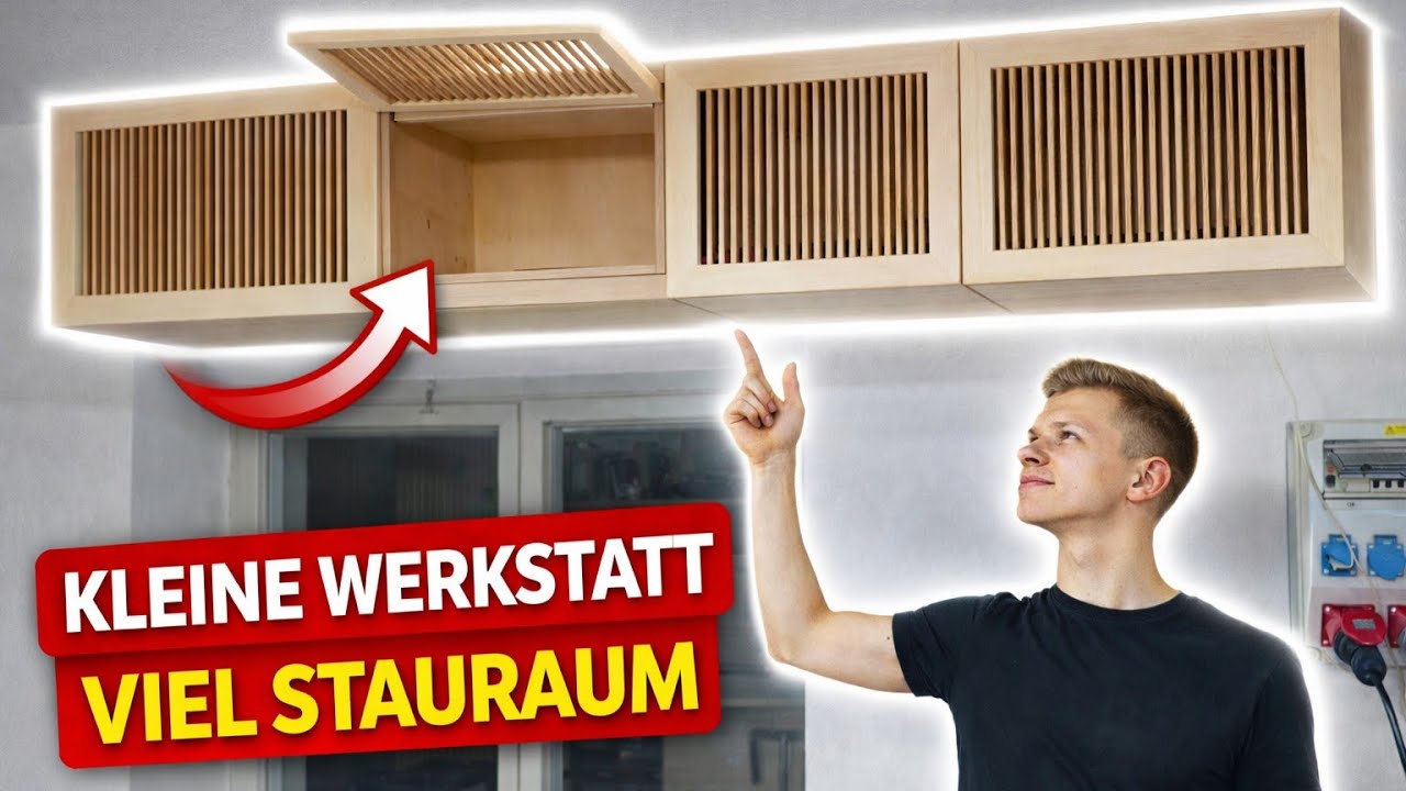 Mach nicht diesen FEHLER beim Bau von Hängeschränken // Hängeschränke selber bauen