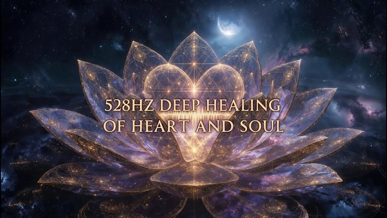 🌙 Live Deep Sleep Energy Reset 538hz ✨ Heart & Spirit Healing 💖
