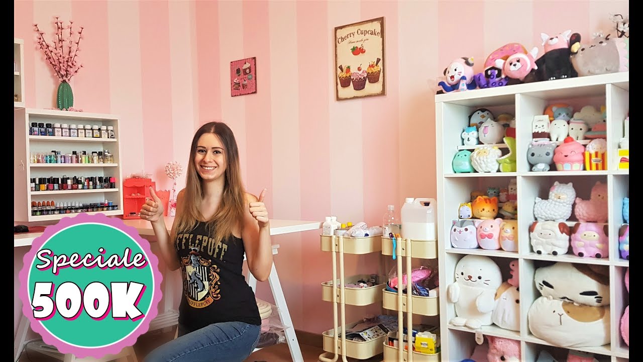 SPECIALE 500K - Room Tour la mia STANZA CREATIVA!