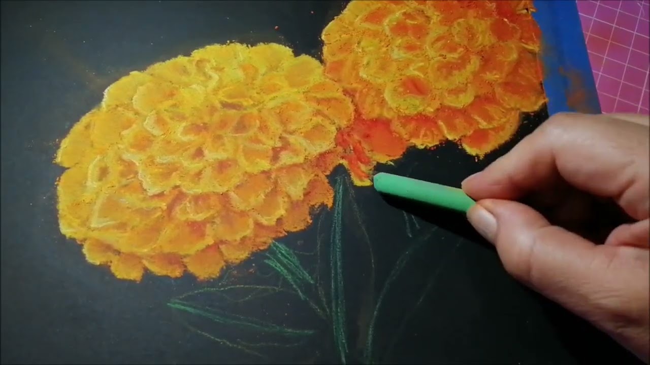 Pintando al pastel seco o tizas 