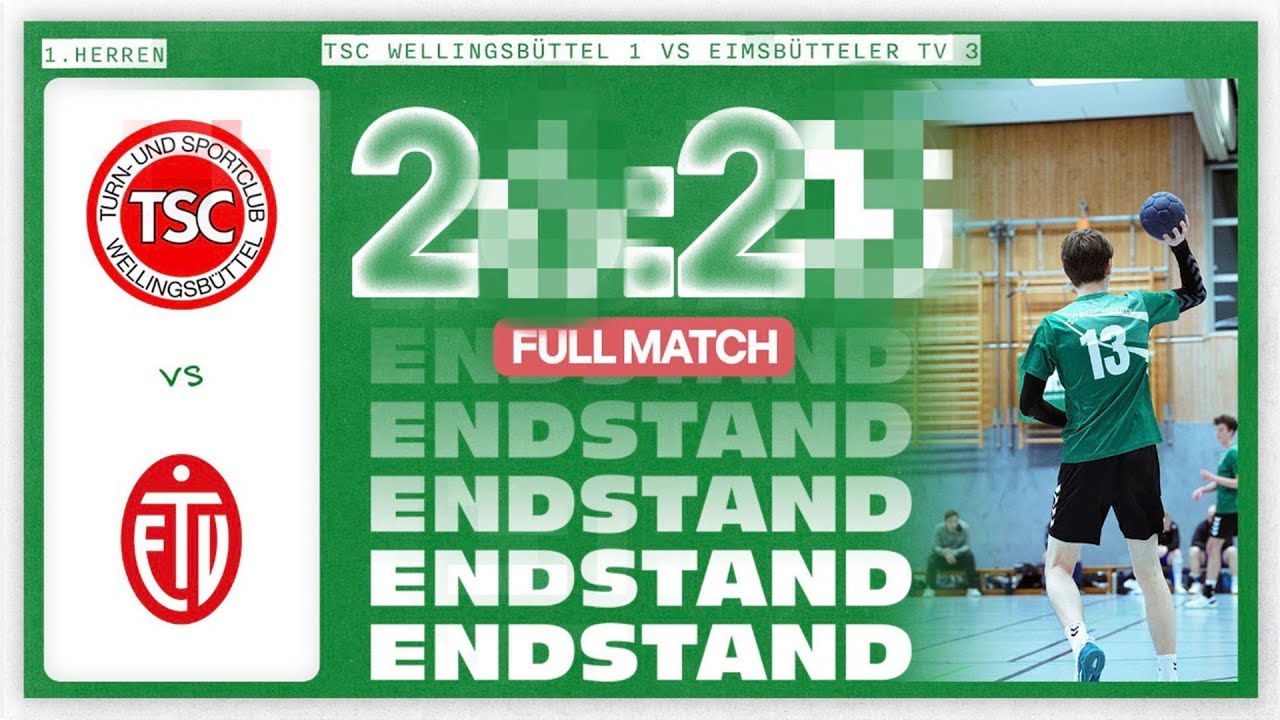 TSC Wellingsbüttel 1 vs Eimsbütteler TV 3 (Bezirksoberliga HHV 2025/2026)