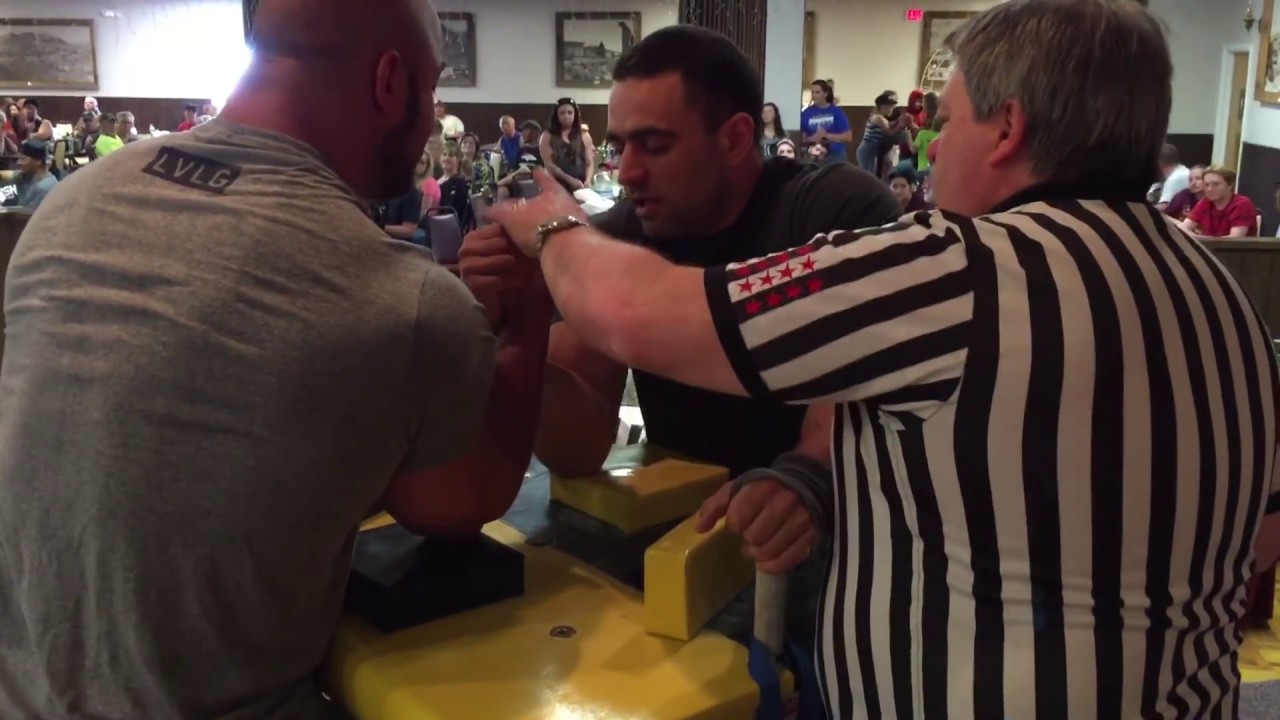 Rustam Babaiev vs Chris Chandler Right arm at Nevada State Championship 2017