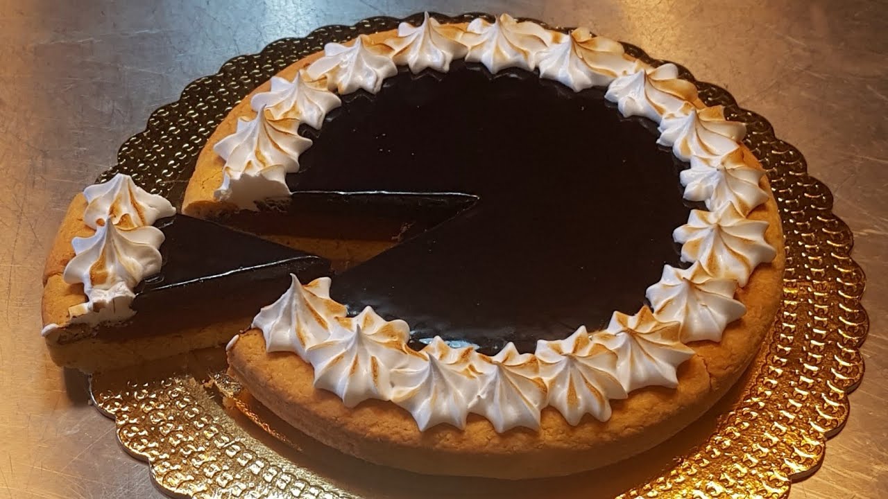 🎂 CROSTATA 3 STRATI AL CIOCCOLATO 🍫