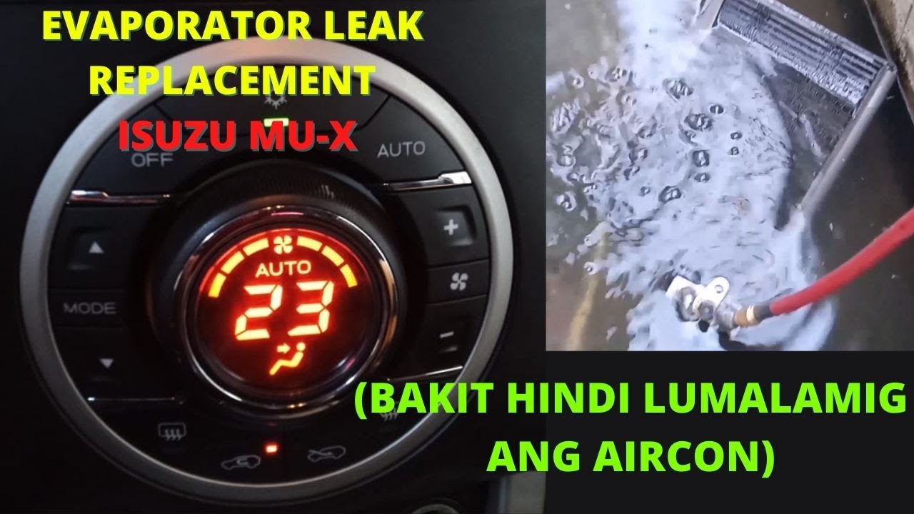 CAR AIRCON NOT COOLING | ISUZU MU-X | LOU M VLOGS