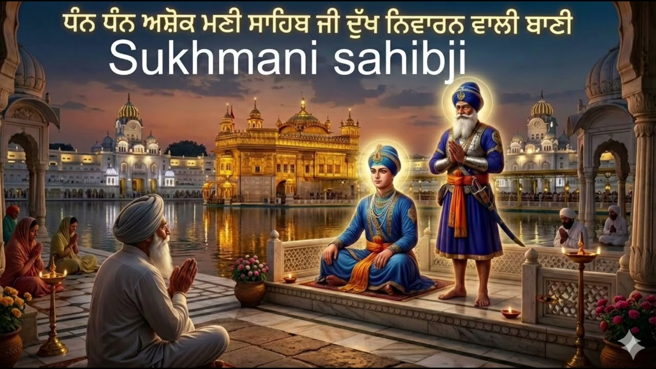 Sukhmani sahibji /ਸੁਖਮਨੀ ਸਾਹਿਬ ਜੀ/ਸੁਖਾ ਦੀ ਸਨੀ/Nittnem/ਦੁੱਖ ਦੂਰ ਕਰਨ ਵਾਲੀ ਗੁਰੂੂਬਾਨੀ