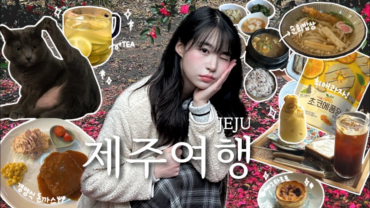 🇰🇷제주도여행, 흐린날 다니기 좋은 곳🌤️, 비밀의숲🌳, 또 가고싶은 순희밥상, 경양식돈까스먹방 그리고 나는솔로리액션💬