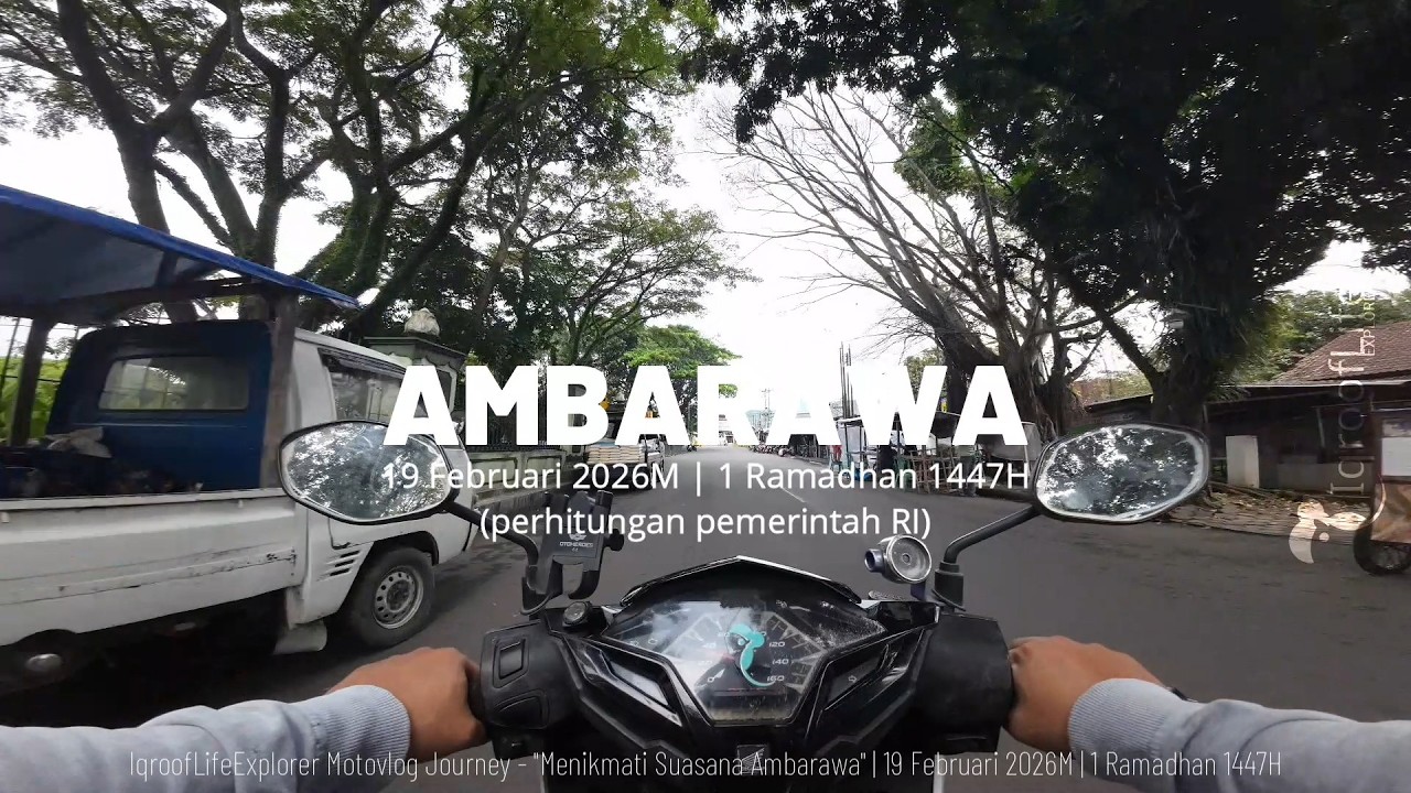 Solo Riding Vlog! Ambarawa 1 Ramadhan 1447H, Eh Nemu Jalan Pintas! ditengah Persawahan!