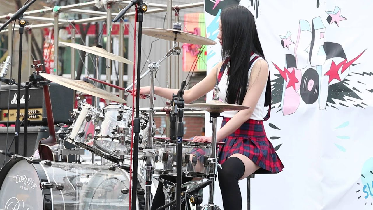 20140405 Bebop 비밥 Ayeon 아연 홍대 버스킹 (04) Born This Way