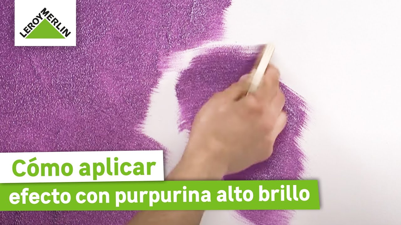 Cómo aplicar pintura efecto Crystal y arena | LEROY MERLIN