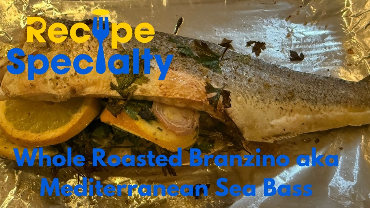 Oven Roasted Branzino | Simple, Clean, and Elegant