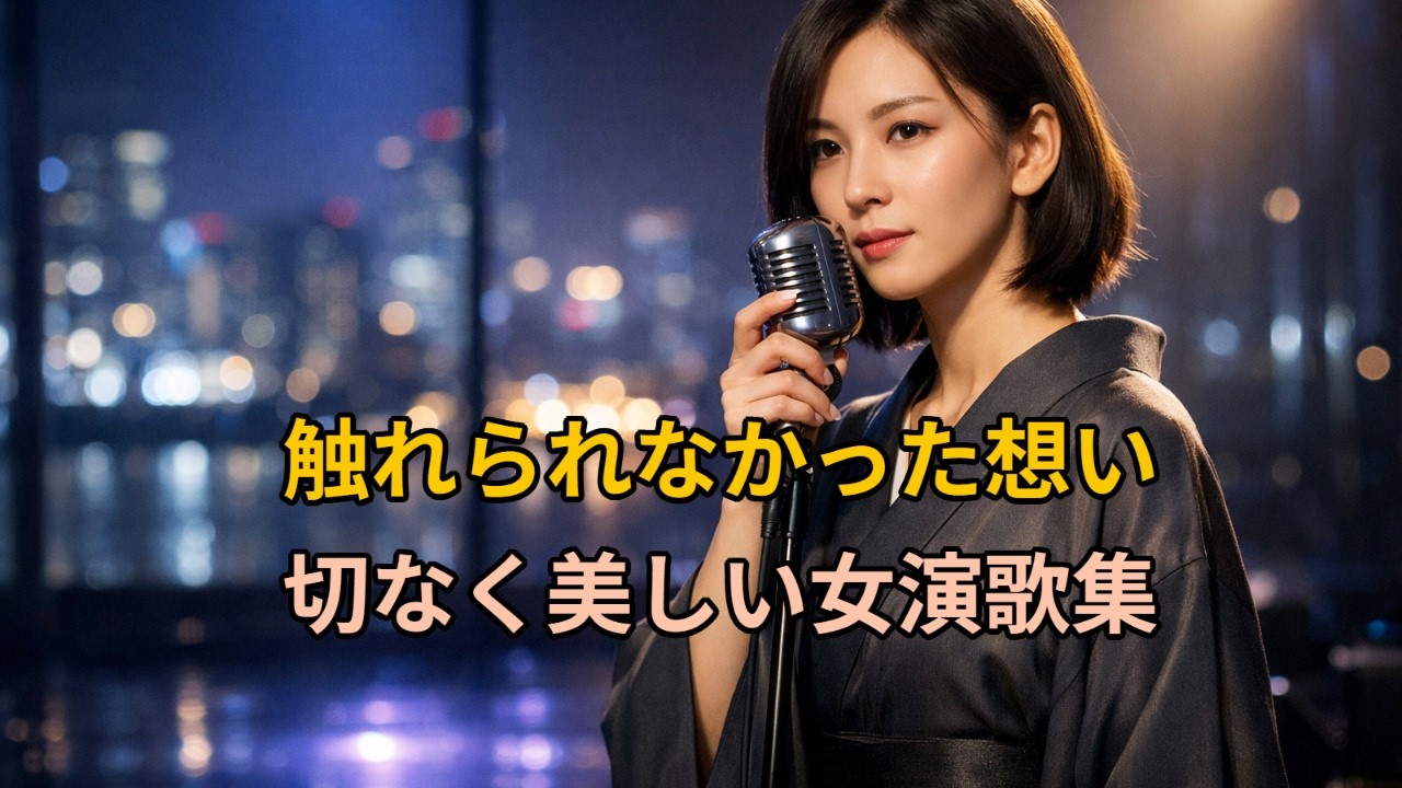 触れられなかった想いを歌う｜切なく美しい女演歌集