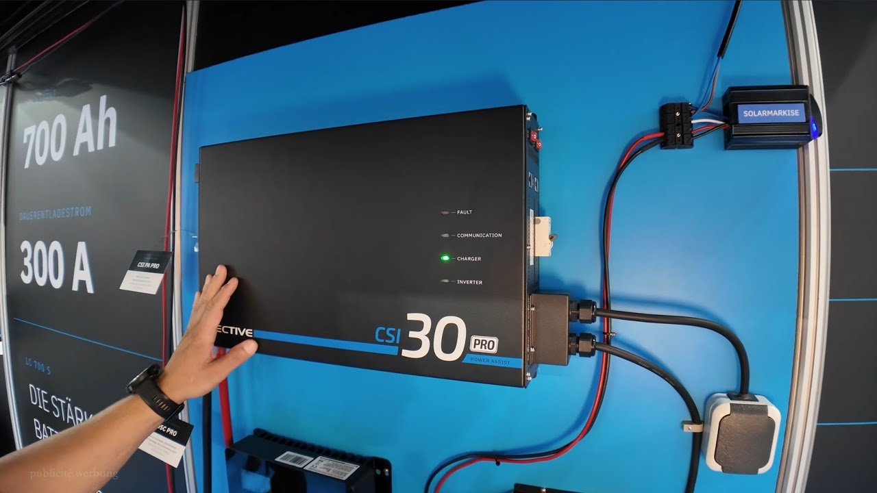WOHNMOBIL CAMPING ZUBEHÖR 2026 Neuheiten 3000W Sinus-Wechselrichter + Ladegerät ECTIVE CSI 30 PRO