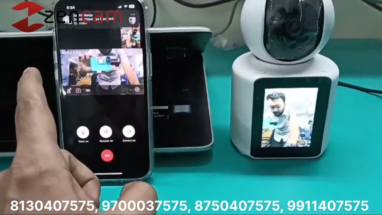Video calling Smart Camera, Two-way Audio/alarm push, Video WiFi-Camera 8130407575