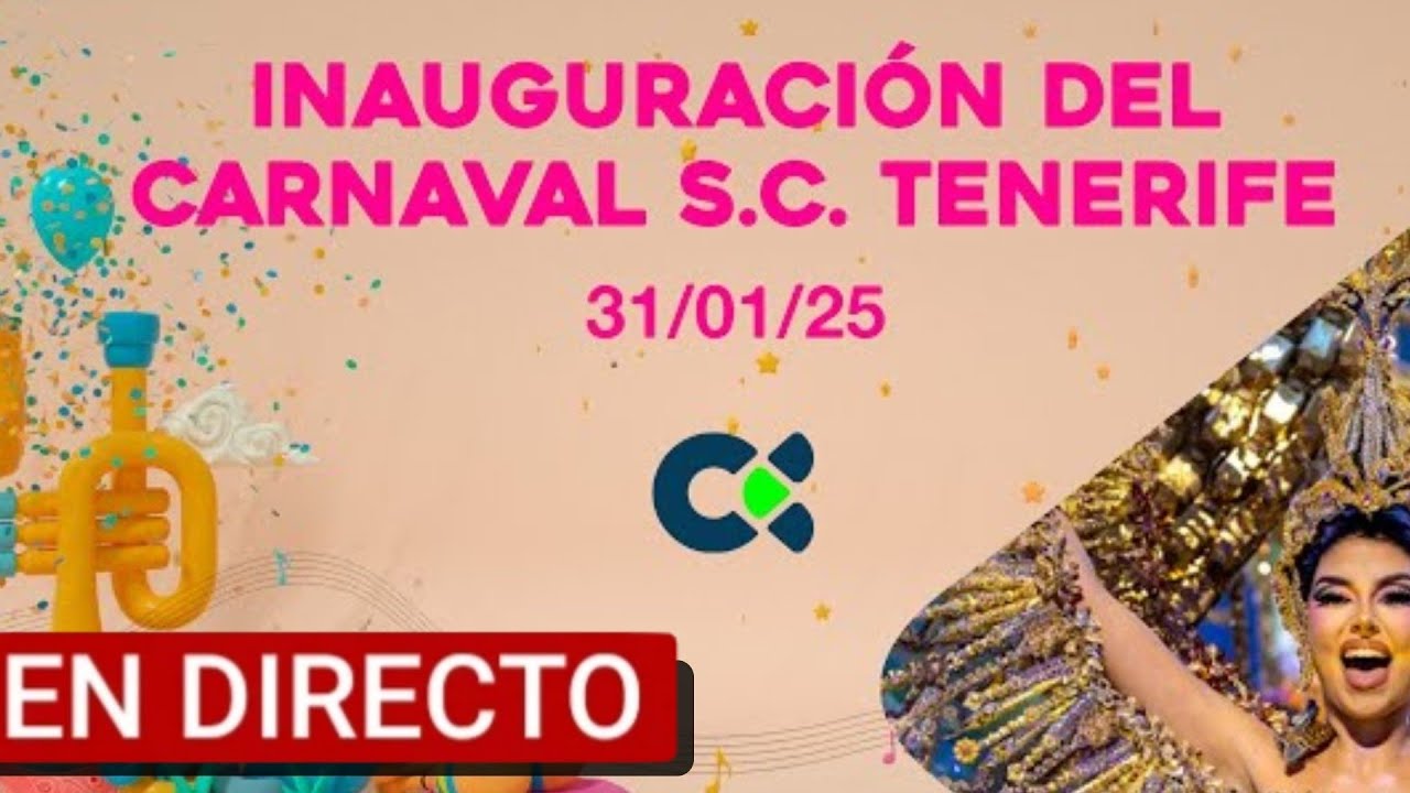 Gala de Inauguración del Carnaval de SC de Tenerife 2025 | Opening Gala of Tenerife Carnival 2025