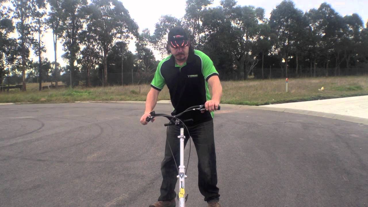 How to ride a Trikke