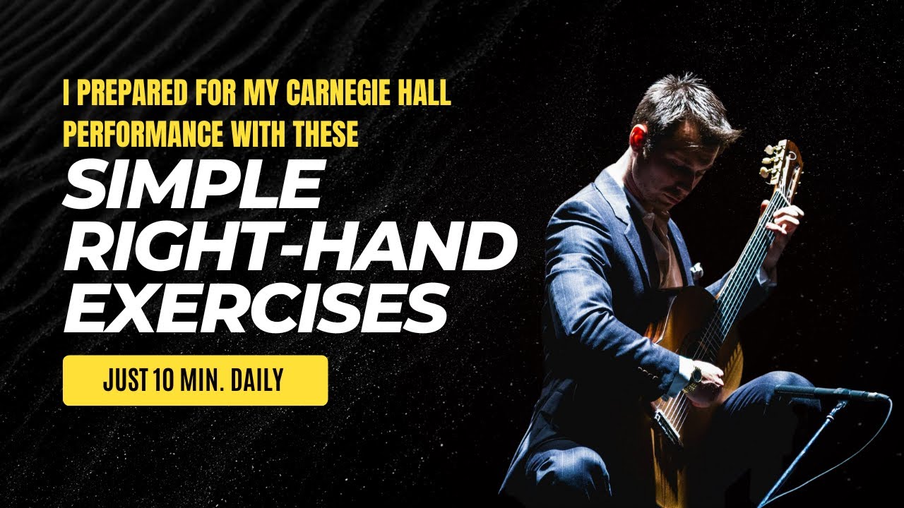 These Simple Guitar Exercises Helped Me in My Carnegie Hall Debut