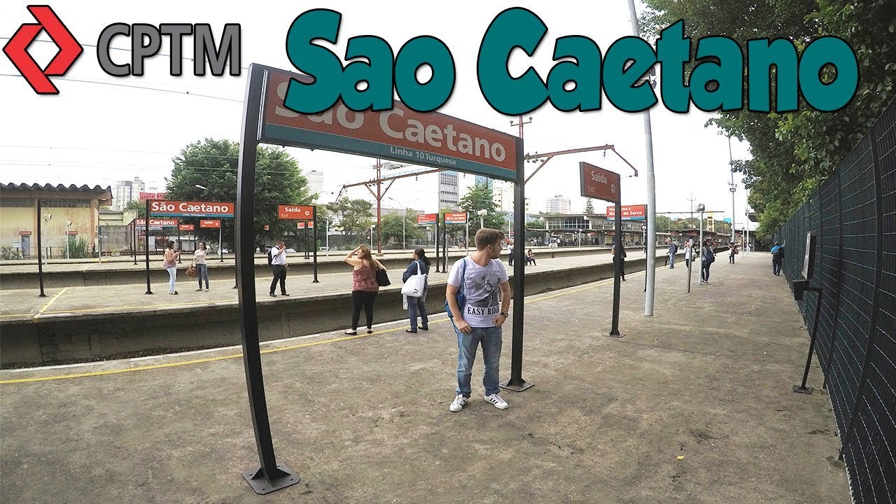 LINHA 10 TURQUESA CPTM - Estação São Caetano do Sul (INTERNO)