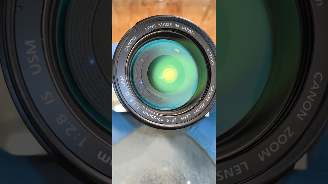 Почему сломался объектив, сколько стоит диагностика? Ремонт объектива Canon EF-S 17-55mm f2.8 IS USM