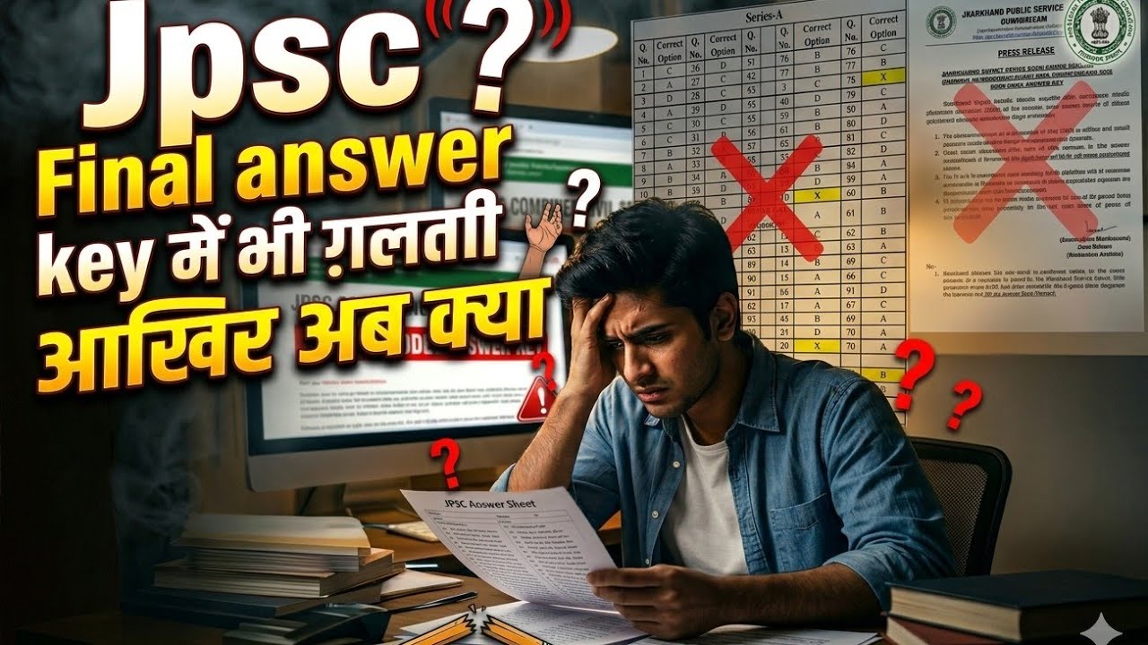 Jpsc Final answer key and result 