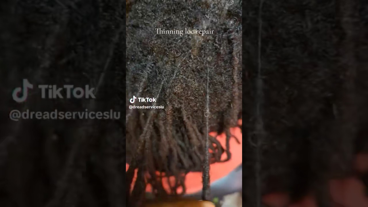 Thinning locs repairs / locs root maintenance